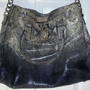 Michael Kors Snakeskin Shoulder Bag